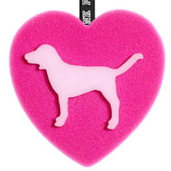 Victoria's Secret PINK Sponge Loofah Heart - Picture 2 of 6